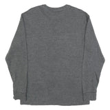 POLO RALPH LAUREN Mens Grey Long Sleeve Crew Neck Cotton Blend T-Shirt L
