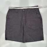 Mountain Khakis Shorts - 38W 11L Gray Cotton