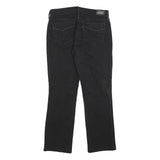 LEVI'S 505 Womens Jeans Black Regular Straight Denim W30 L28 Classic Fit