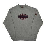 Motorcycles Harley Davidson Sweatshirt - Large Gray Cotton
