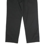 DICKIES Mens Cotton Black Regular Straight Trousers W30 L33 Workwear Zip Closure