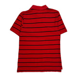 Polo By Ralph Lauren Striped Polo Shirt - XL Red Cotton