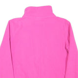 REEBOK Womens Pink Pullover Plain Crew Neck Regular Fit M Sportswear Jumper