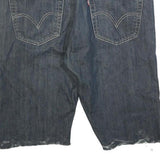 LEVI'S Mens Denim Blue Cut-Off Shorts M W33 Classic Fit Casual