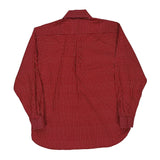 Tommy Hilfiger Polka Dot Patterned Shirt - Large Red Cotton