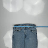 Levis 550 Jeans - 35W 29L Light Wash Denim