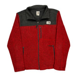 The North Face Fleece Jacket - Large Gray Polyester