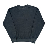 90S Blank Unbranded Sweatshirt - Medium Grey Cotton Blend