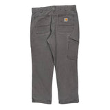 Carhartt Carpenter Pants - 34W 28L Gray Cotton