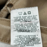 Wrangler Double Knee Carpenter Trousers - 37W 30L Beige Cotton