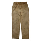Carhartt Double Knee Carpenter Pants - 31W 32L Beige Cotton