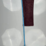 Levis Cord Trousers - 28″ Waist Purple Cotton