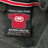 Made In USA Limited Edition Ecko Unltd T-Shirt - Large Grey Cotton Blend