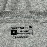 Carhartt T-Shirt - XL Grey Cotton