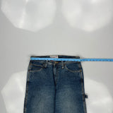 Faded Glory Carpenter Jeans - 31W 27L Blue Cotton