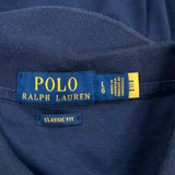 Polo By Ralph Lauren Polo Shirt - Large Navy Cotton