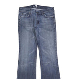 7 FOR ALL MANKIND Womens Jeans Blue Slim Flared Denim Medium W28 L32 Stylish
