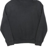 ADIDAS Womens Black Hoodie M Cotton Blend Casual Pullover Sweatshirt