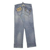 ENERGIE Mens Regular Fit Blue Denim Jeans W32 L32 Casual Zip Cotton Blend
