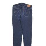 LEVI'S 711 Womens Jeans Blue Slim Skinny Denim Medium W29 L32 Stretch Zip