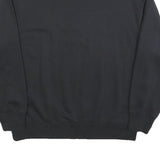 LEVI'S Womens Black S Cotton Crew Neck Pullover Sweatshirt Logo Print