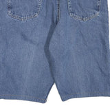 WRANGLER Mens Denim Blue Casual Shorts M W34 Cotton Blend Comfortable Stylish