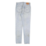 LEVI'S 501S Womens Jeans Blue Slim Skinny Denim Rinse W25 L30 Classic Fit