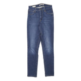 LEVI'S Womens Jeans Blue Slim Skinny Denim Medium W24 L27 Stretch Cotton