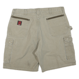 WRANGLER Mens Shorts Beige Casual Cargo XL W38 Durable Cotton Blend Workwear