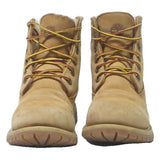 TIMBERLAND Womens 6 Inch Classic Premium Leather Boots Wheat UK 4 Fur Lined