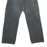 DICKIES Mens Jeans Black Regular Straight Denim Medium W30 L25 Workwear