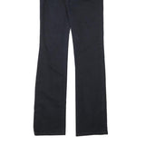 LEVI'S 627 Womens Jeans Black Regular Straight Denim W26 L32 Classic Fit Zip