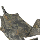 Mens Green Camouflage Cotton Blend Dungarees XL W44 L26 Outdoor Workwear