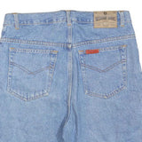 MODERN BASIC Mens Shorts Blue Denim Casual M W34 Summer Lightweight