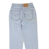 LEVI'S 512 Tapered Womens Jeans Light Blue Slim Denim W26 L27 Stylish Fit
