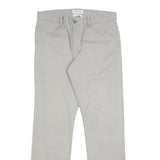 CALVIN KLEIN Mens Cotton Blend Slim Beige Trousers W32 L32 Casual Comfortable