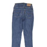LEVI'S 721 Womens Jeans Blue Slim Skinny Denim Medium W22 L28 Stretch Cotton
