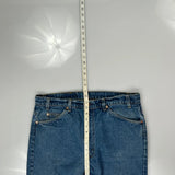 Orange Tab Levis Jeans - 36W 30L Blue Denim
