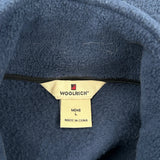 Woolrich Fleece Vest - Large Navy Polyester