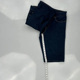 Levis Denim Shorts - 30W UK 10 Dark Wash Cotton