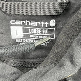 Toby'S Trucking Carhartt Hoodie - Large Black Cotton