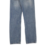 LEVI'S Womens Jeans Blue Regular Straight Denim Medium W32 L30 Classic Zip