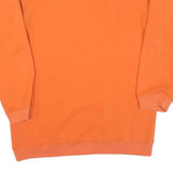 NAUTICA Mens Orange Sweatshirt XL Crew Neck Cotton Pullover Casual Wear