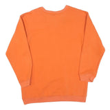 NAUTICA Mens Orange Sweatshirt XL Crew Neck Cotton Pullover Casual Wear