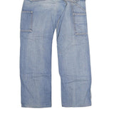 MELTIN POT Womens Jeans Blue Regular Straight Denim Light W30 L30 Casual