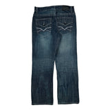 Safari Boot Cut Jeans - 31W 30L Dark Wash Cotton