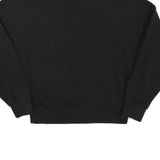 KARL KANI Womens Black Sweatshirt Crew Neck XS Logo Print