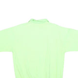 STARLIGHTS Mens Light Green Beach Club Short Sleeve Printed Polo Shirt L Relaxed