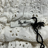 4Le Maxi Skirt - 32W UK 12 White Cotton