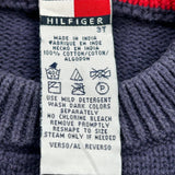 Age 3 Tommy Hilfiger Striped Sweater - 2XS Navy Cotton